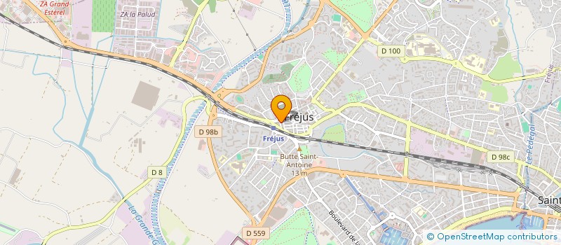 localisation de l'entreprise MADAME FAIZA LAMRAOUI à FREJUS