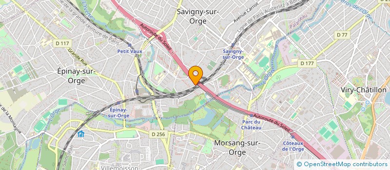 localisation de l'entreprise MADAME FAIZA LE ROUX à SAVIGNY-SUR-ORGE
