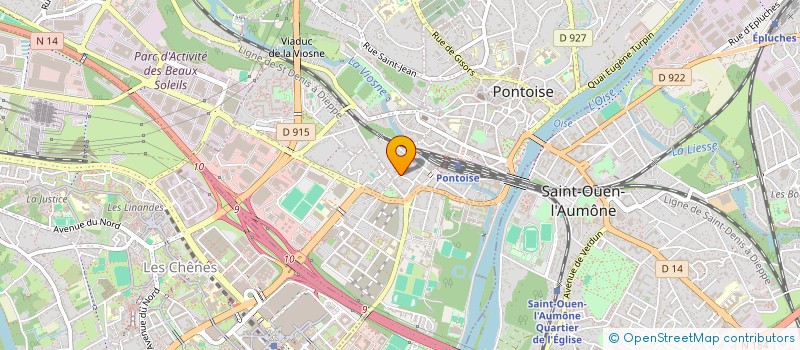 localisation de l'entreprise MADAME FAIZA MEKKI  CUGNAUX