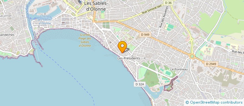 localisation de l'entreprise MADAME FAIZA SI MERABET à LES SABLES D'OLONNE