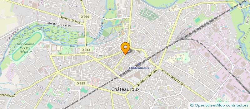 localisation de l'entreprise MADAME FAIZA WOIRET à CHATEAUROUX