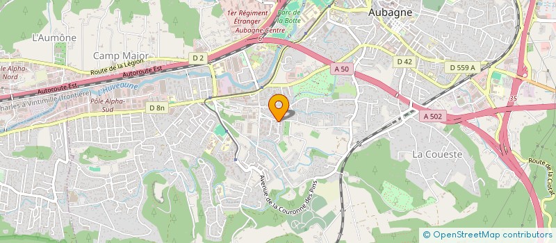 localisation de l'entreprise MADAME FAIZA ZEUDMI-SAHRAOUI à AUBAGNE