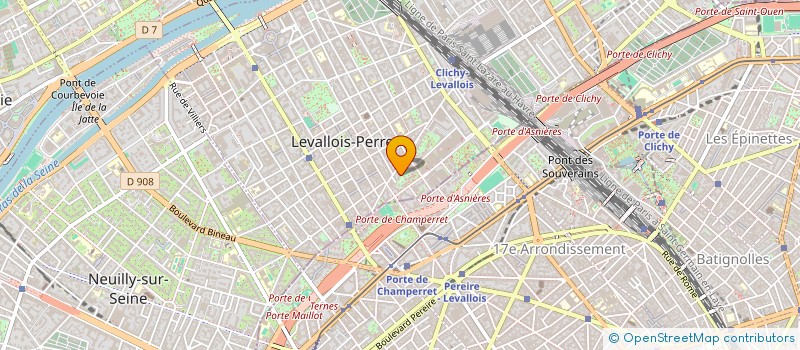 localisation de l'entreprise MADAME FAJRIA PKM ABDUL à LEVALLOIS-PERRET