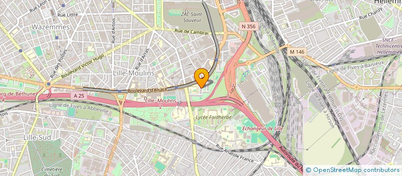 localisation de l'entreprise MADAME FAKHA TOURE à LILLE