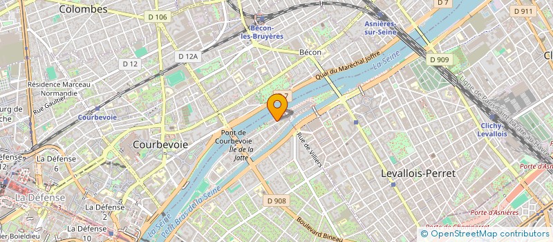 localisation de l'entreprise MADAME FALLON BENHAMOU à NEUILLY-SUR-SEINE