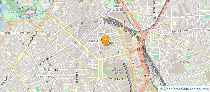localisation de l'entreprise MADAME FALLON TIRANT à LILLE