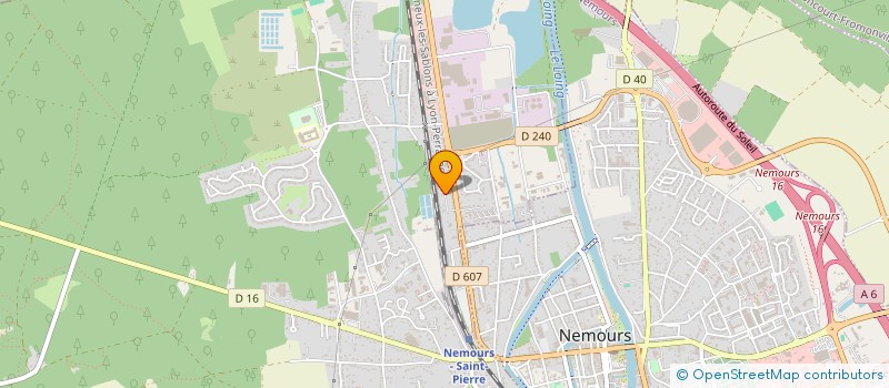 localisation de l'entreprise MADAME FALLONE CHEMITH  SAINT-PIERRE-LES-NEMOURS