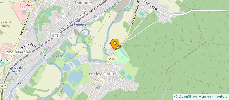 localisation de l'entreprise MADAME FALLONE SURY  LE PLESSIS-BRION