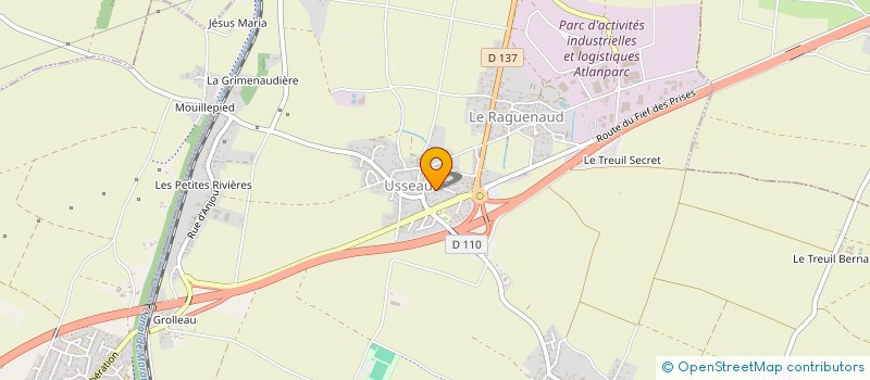 localisation de l'entreprise MADAME FALONE BAYLET  SAINT-VIVIEN