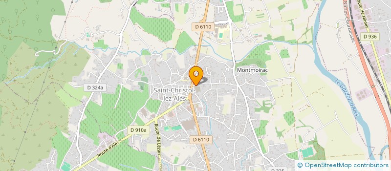 localisation de l'entreprise MADAME FALONE COUSSANTIER  SAINT-PRIVAT-DES-VIEUX