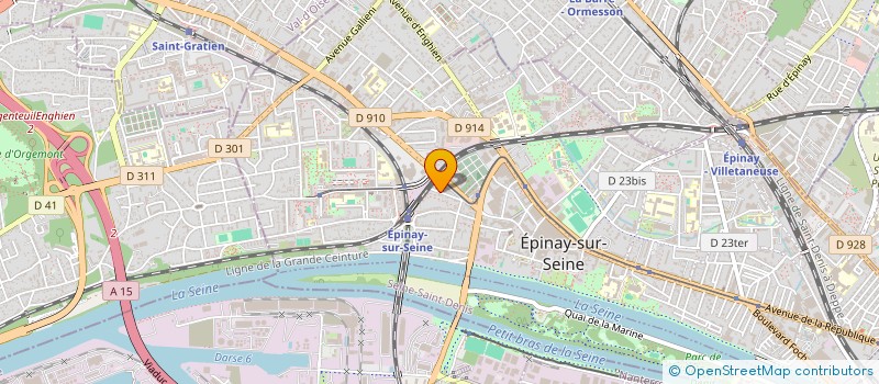 localisation de l'entreprise MADAME FALONNE NTOTILA NDOZOAO à EPINAY-SUR-SEINE