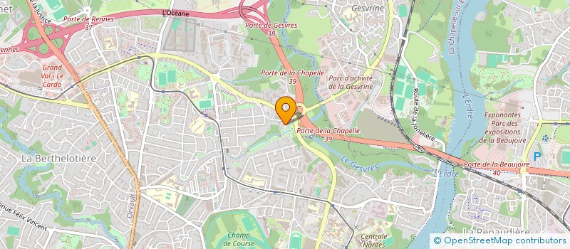 localisation de l'entreprise MADAME FALY RAVELOJAONA à NANTES