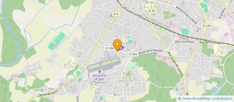 localisation de l'entreprise MADAME FAMA FALL DIOP  DAX