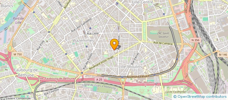 localisation de l'entreprise MADAME FAMA KEINDE à LILLE