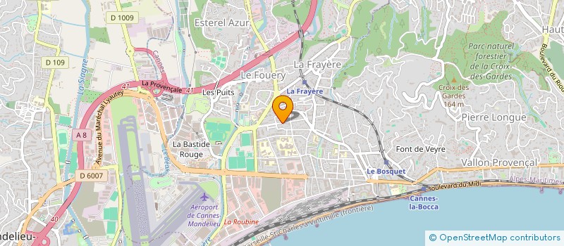 localisation de l'entreprise MADAME FAMA NDIAYE  CANNES