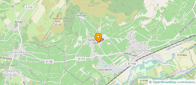 localisation de l'entreprise MADAME FAN BAI  SANTENAY