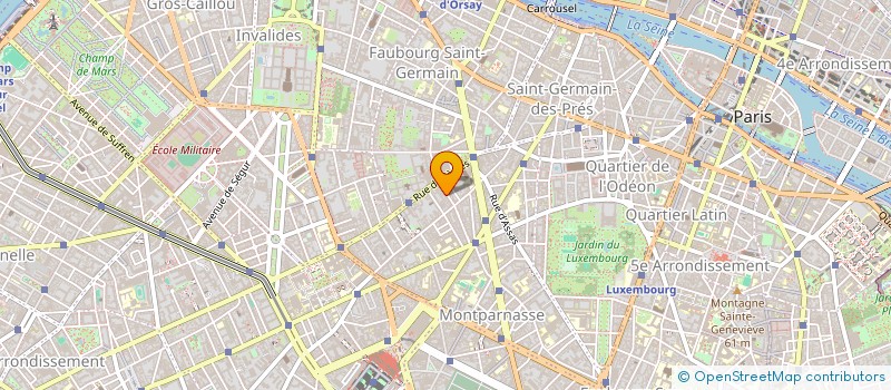 localisation de l'entreprise MADAME FAN GONG à PARIS