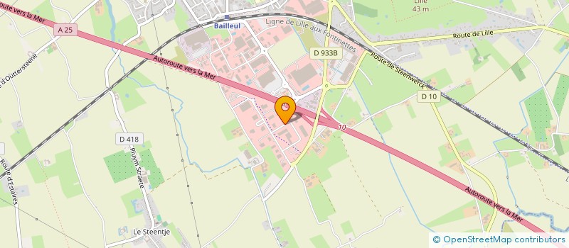 localisation de l'entreprise MADAME FANCHON DECUYPERE à BAILLEUL