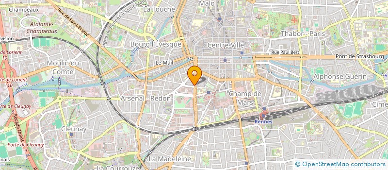 localisation de l'entreprise MADAME FANCHON ISNARD  RENNES