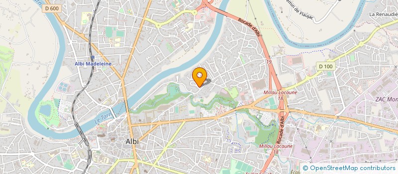 localisation de l'entreprise MADAME FANCHON PERRIN à ALBI