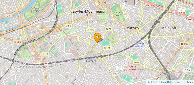 localisation de l'entreprise MADAME FANCOISE OEUVRARD à ISSY-LES-MOULINEAUX