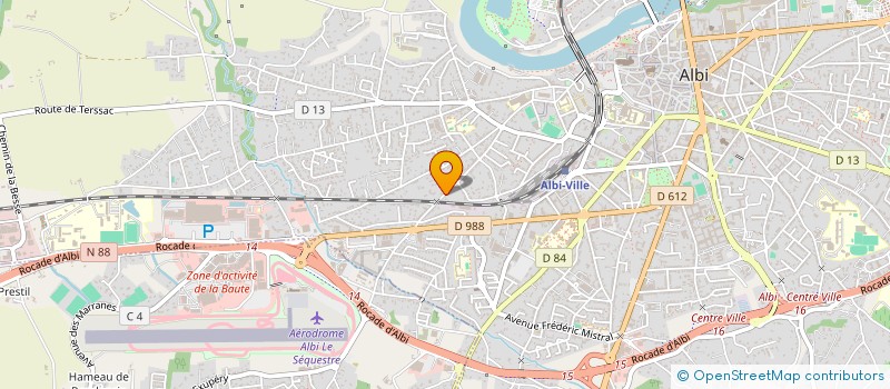 localisation de l'entreprise MADAME FANELIE BERTRAND à ALBI