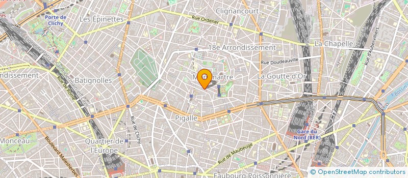 localisation de l'entreprise MADAME FANELIE TALUT à PARIS