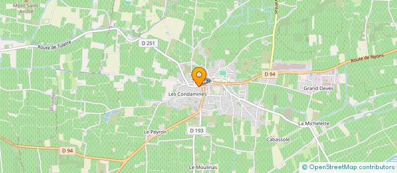 localisation de l'entreprise MADAME FANELLIE DUMAS à HYERES