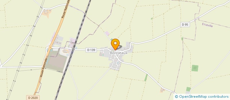 localisation de l'entreprise MADAME FANELLIE RAOULT  BOISSEAUX