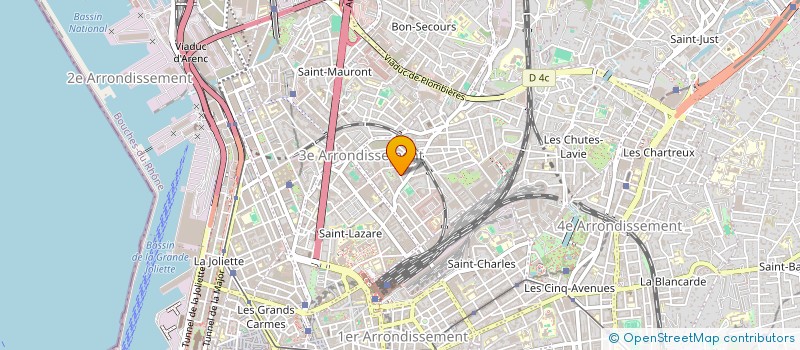 localisation de l'entreprise MADAME FANETTE CAZAJOUS à MARSEILLE