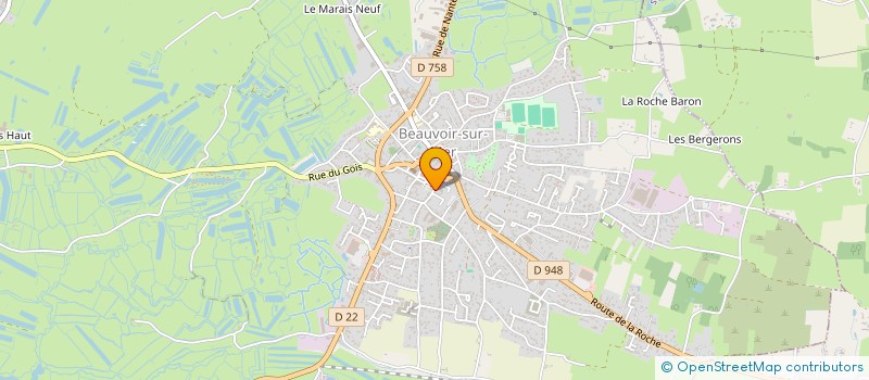 localisation de l'entreprise MADAME FANETTE PAILLART  BEAUVOIR-SUR-MER