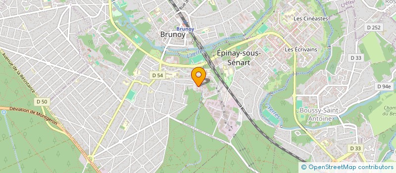 localisation de l'entreprise MADAME FANETTE RIGAUD à BRUNOY