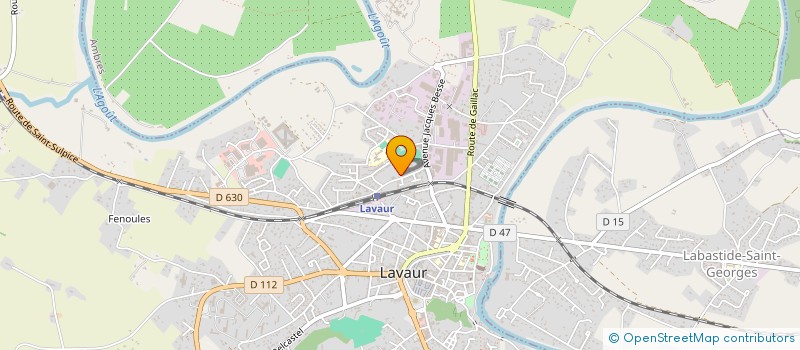 localisation de l'entreprise MADAME FANETTE VIGUIER  LAVAUR