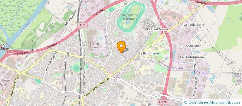 localisation de l'entreprise MADAME FANG TAN à ANGERS