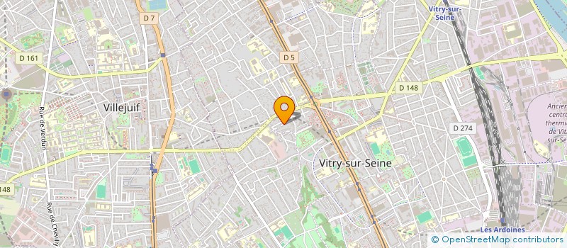 localisation de l'entreprise MADAME FANGYU ZHOU à VITRY-SUR-SEINE