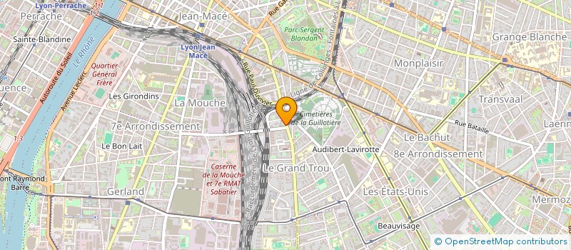 localisation de l'entreprise MADAME FANI ARRESE-IGOR  LYON