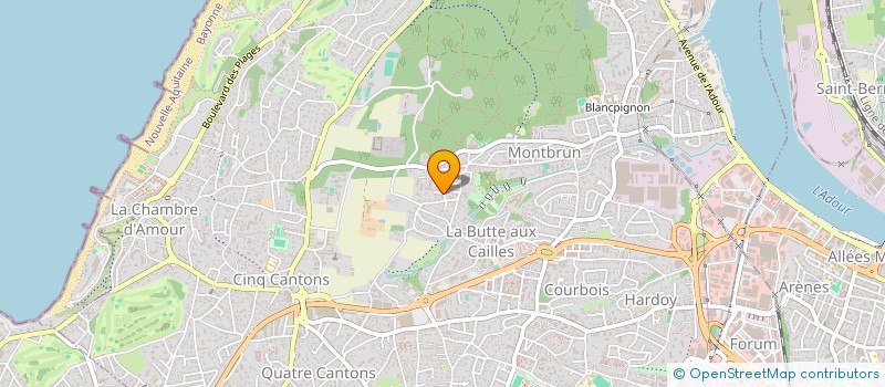 localisation de l'entreprise MADAME FANI DAREES  ANGLET