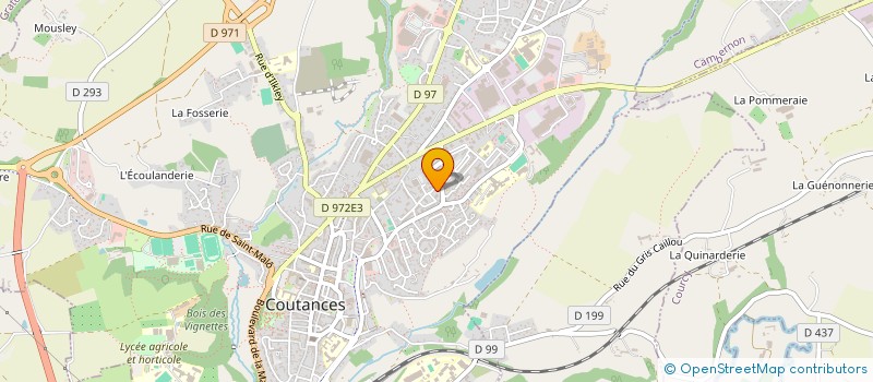 localisation de l'entreprise MADAME FANIA JOSEPH  COUTANCES