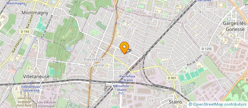 localisation de l'entreprise MADAME FANICA ALBU à PIERREFITTE-SUR-SEINE