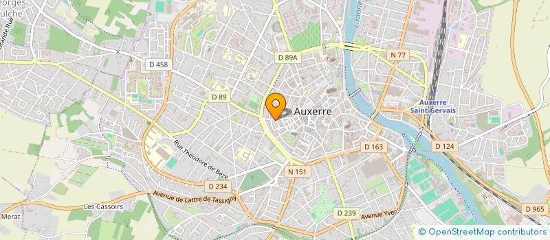 localisation de l'entreprise MADAME FANIDA CHOUINAA à AUXERRE