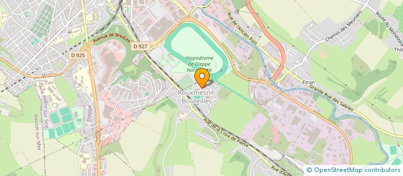 localisation de l'entreprise MADAME FANIE ALIAGA  ROUXMESNIL-BOUTEILLES