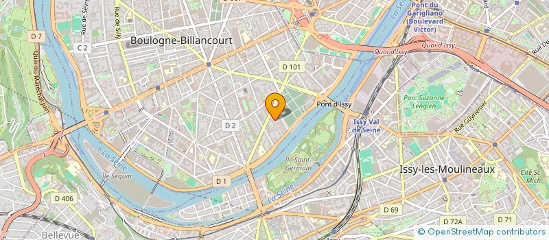 localisation de l'entreprise MADAME FANIE FRANCOISE KOUE MODI à BOULOGNE-BILLANCOURT