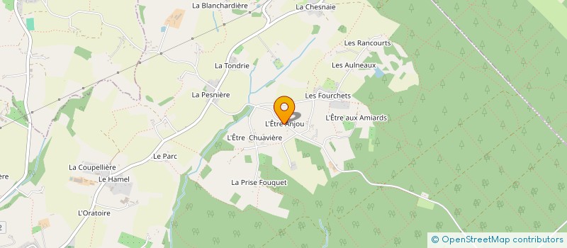 localisation de l'entreprise MADAME FANIE ROUSSEL à CHAMPSECRET