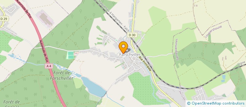 localisation de l'entreprise MADAME FANIE SPRUNCK  HAMBACH