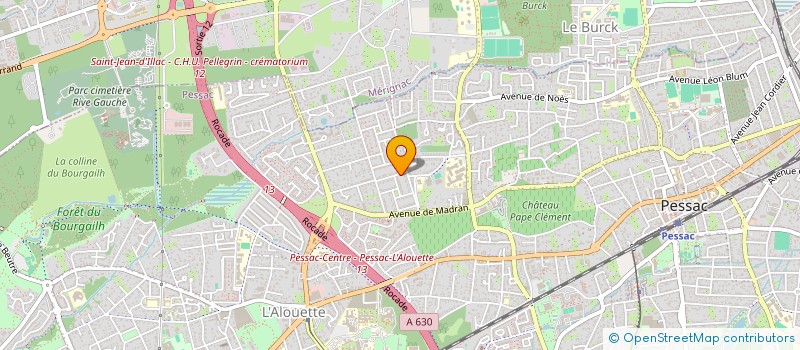 localisation de l'entreprise MADAME FANIRY RAHARIMANITRA à PESSAC