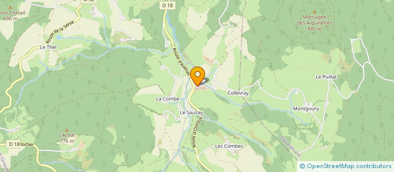 localisation de l'entreprise MADAME FANNIE BULLIAT  DEUX-GROSNES