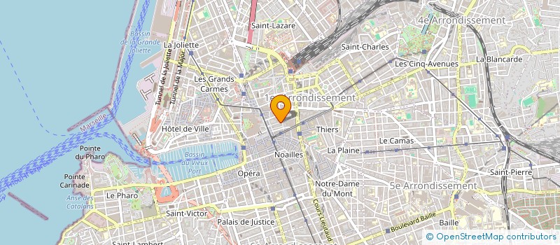 localisation de l'entreprise MADAME FANNIE ESCOULEN à MARSEILLE