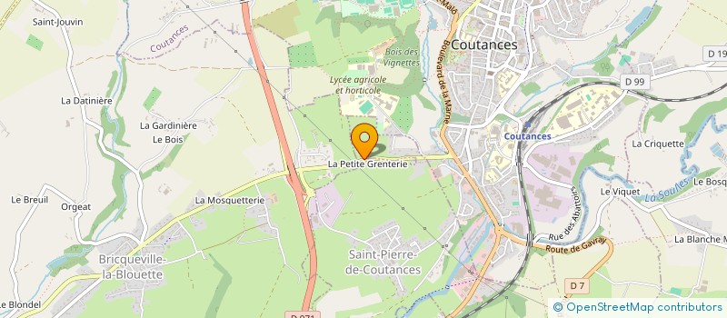 localisation de l'entreprise MADAME FANNIE GADBIN à SAINT-PIERRE-DE-COUTANCES