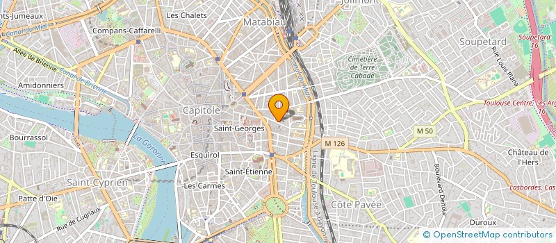 localisation de l'entreprise MADAME FANNIE LABOMME à TOULOUSE