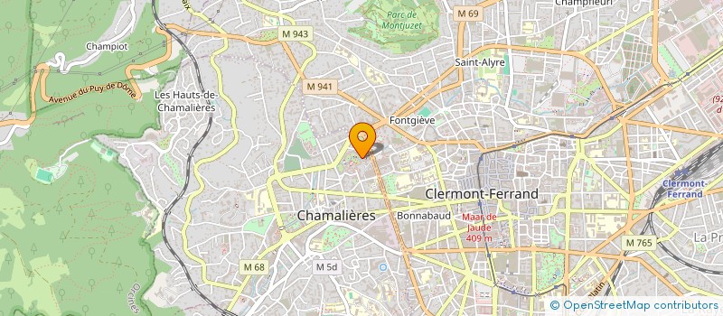 localisation de l'entreprise MADAME FANNIE OUADGHIRI à CHAMALIERES